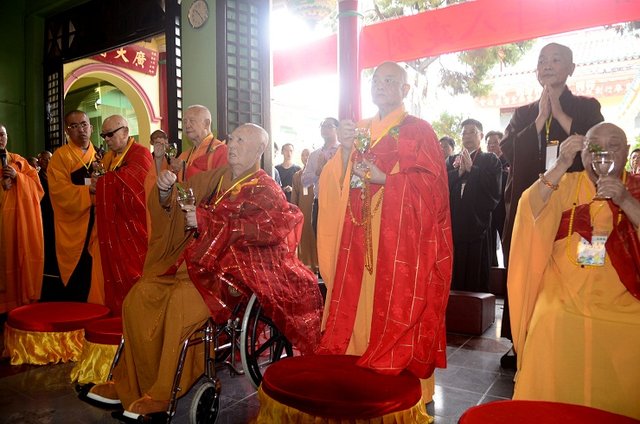 「佛教」香港东普陀寺举行建寺八十周年庆典法会