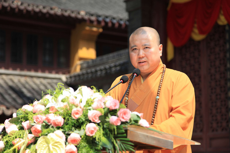 「佛教」茗山法师圆寂十周年传供法会在焦山定慧寺隆重举行