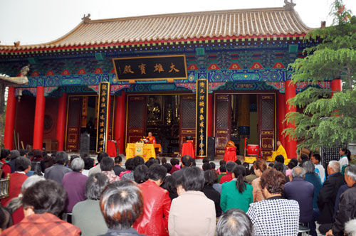 「郓城」山东郓城净土寺举行讲经说法活动