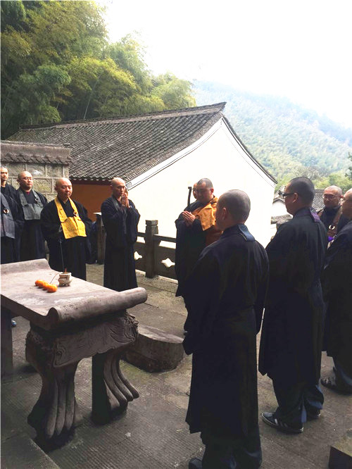 「曹洞宗」日本群马县曹洞宗青年会参访浙江宁波天童禅寺