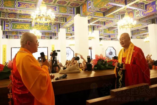 「佛教」贵州贵阳大兴国寺中兴第一代方丈心照法师升座仪式举行