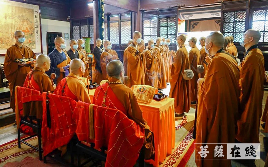 「宁波」宁波天童禅寺辛丑秋季传授三坛大戒：初坛正授沙弥戒