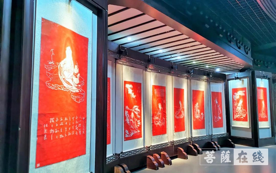「重元寺」观世音像艺术碑刻拓片公益展在苏州重元寺举行