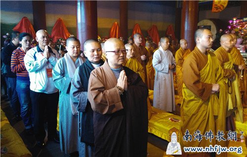 「龙泉寺」海口龙泉寺隆重举行大殿落成暨全堂佛像开光庆典