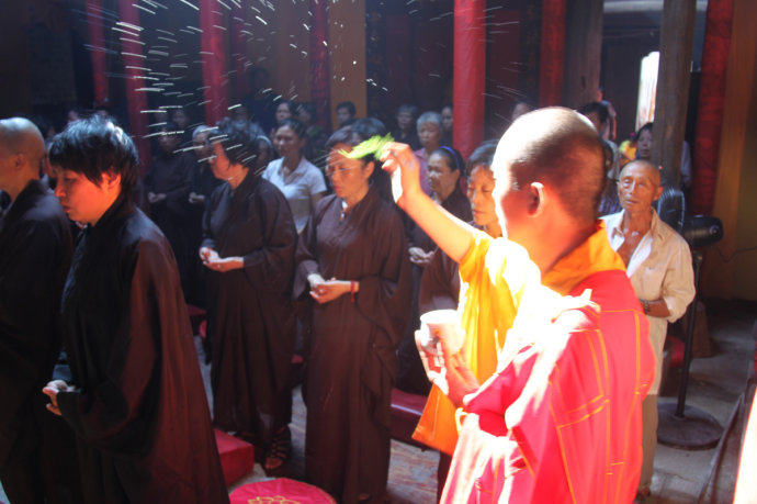 「佛教」湖北武汉江夏宝桥寺2012观音送吉祥法会圆满举行