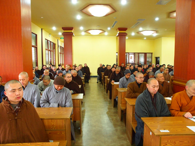 「东林寺」江西东林寺第四届净土宗研习班举行开学典礼 「东林寺」江西东林寺第四届净土宗研习班举行开学典礼
