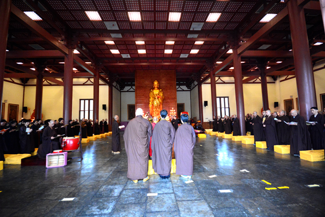 「东林寺」东林寺净土苑行蒙山施食 展同体大悲