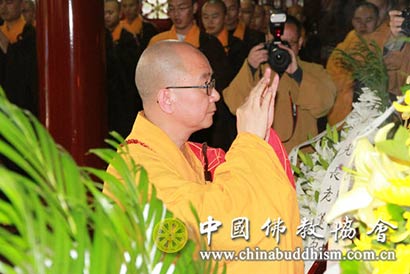 「中国佛教协会」中国佛学院在法源寺举行白光长老示寂追思法会