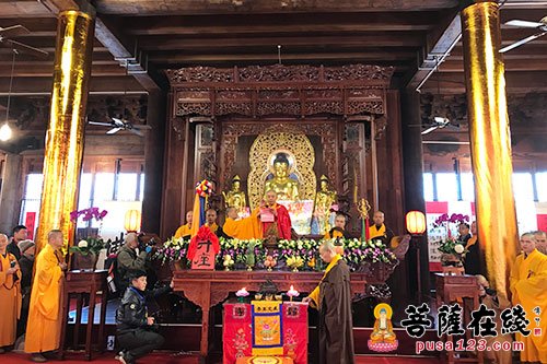 「佛教」隆醒大和尚升归元法座 传正法眼 承祖师意