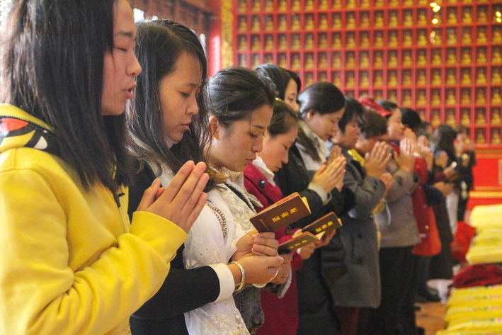 「出家」河北柏林禅寺隆重举行观音菩萨出家日纪念法会