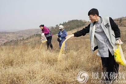 「普贤菩萨」烟台峆㠠寺弘法堂普贤菩萨圣诞日护生施食活动圆满