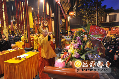 「佛教」上海玉佛禅寺举行甲午新春供佛斋天祈福大法会 「佛教」上海玉佛禅寺举行甲午新春供佛斋天祈福大法会
