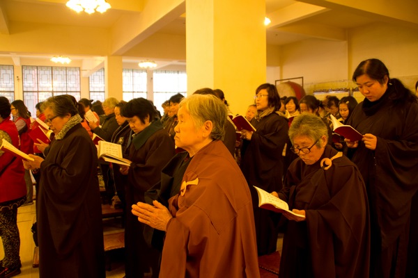 山东博山正觉寺2013年药师佛圣诞法会圆满