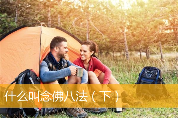「佛学」什么叫念佛八法（下）