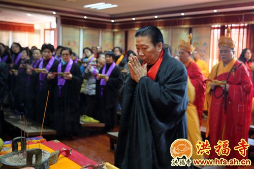 「佛教」上海洪福寺水陆法会第七天：圆满送圣