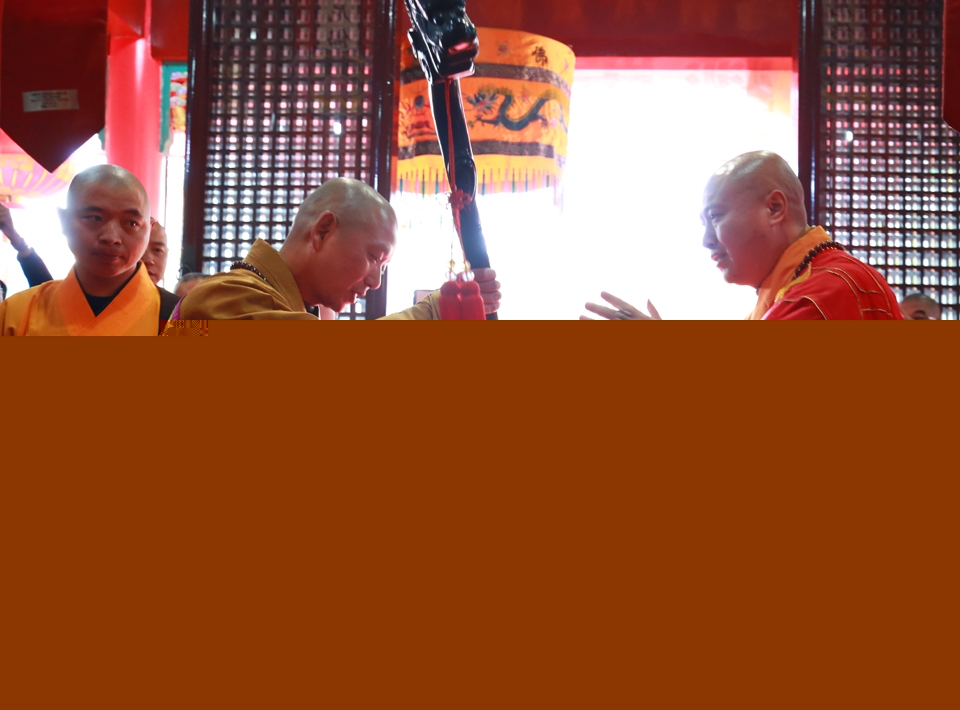 江苏南通福田寺举行智峰法师升座庆典暨毗卢阁三身佛开光法会