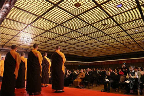 「李叔同」弘一法师诞辰135周年纪念活动在浙江杭州佛学院举行 「李叔同」弘一法师诞辰135周年纪念活动在浙江杭州佛学院举行