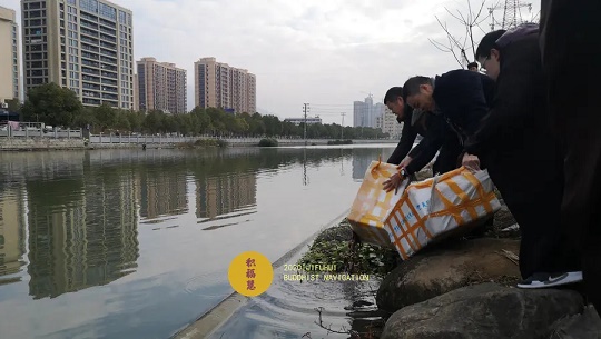 「放生功德」明日，积福慧启建庚子年(2020)第三期暨父亲节放生共修！随喜参加！