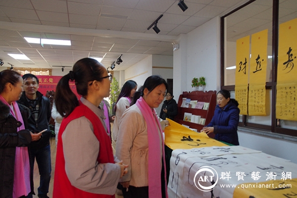 2017年博山正觉寺“大美正觉——第二届全国书画展”正式开幕 2017年博山正觉寺“大美正觉——第二届全国书画展”正式开幕