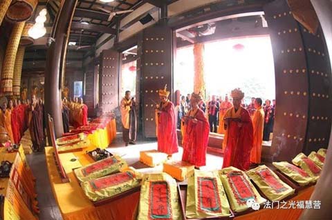 「水陆法会」法门寺水陆法会系列报道之七——圆满送圣