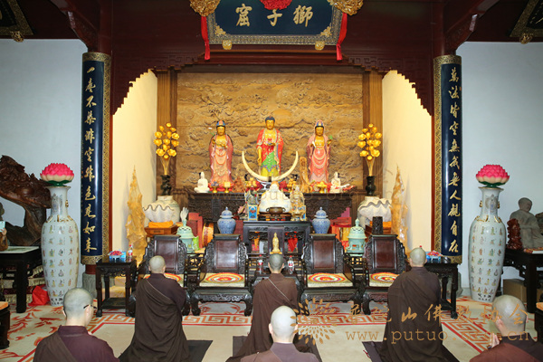 「普陀山」浙江普陀山香林净院、圆通禅林等寺院安居僧结夏圆满