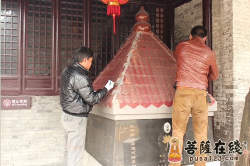 「姜堰」江苏姜堰绿树禅寺举行净怀法师圆满开缸仪式