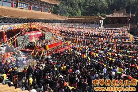 「佛教」广东汕尾市海丰云台禅寺落成暨全堂佛像开光典礼隆重举行