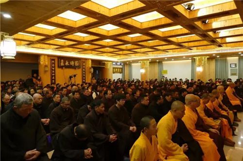 「佛教」达照法师在温州妙果寺为大众作《生命导航》佛学讲座圆满