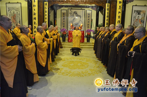 「佛教」上海玉佛禅寺隆重举行禅七法会