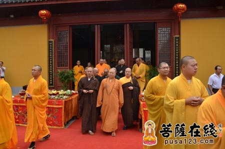 「佛教」荫远长老圆寂六周年传供法会在海安广福禅寺隆重举行