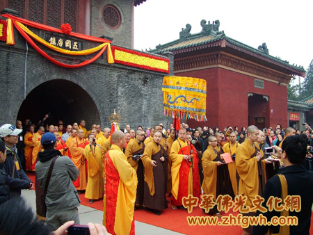 「佛教」宽旭法师荣膺大兴善寺方丈 升座庆典隆重举行