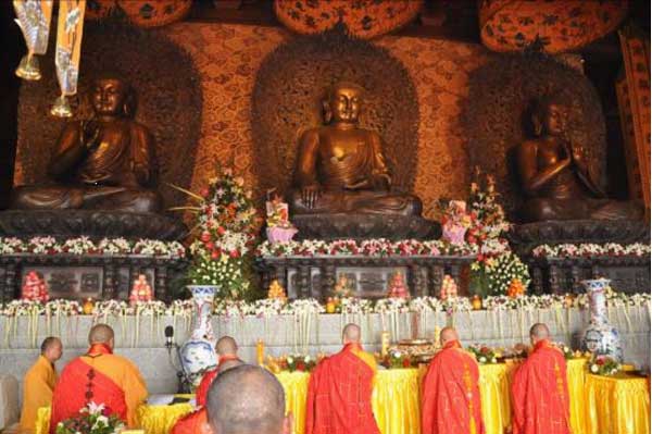 「吉祥寺」灵山援建吉祥寺隆重举行大佛开光法会暨大雄宝殿落成庆典 「吉祥寺」灵山援建吉祥寺隆重举行大佛开光法会暨大雄宝殿落成庆典