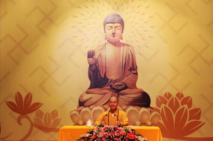 「佛教」《人生的幸福观》——学诚法师在南京作讲座 「佛教」《人生的幸福观》——学诚法师在南京作讲座