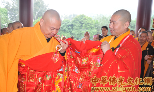 「佛教」广东东莞黄旗观音古寺自度法师升座庆典隆重举行
