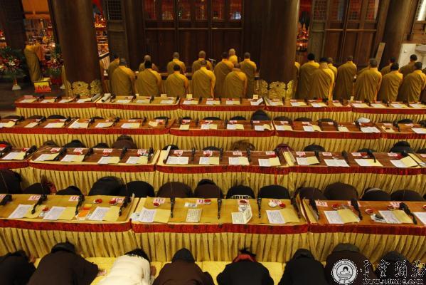 「佛教」浙江雪窦山资圣禅寺举行“帝释尊天圣诞、纳福大斋天”法会