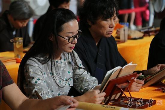 「佛教」浙江杭州灵隐寺为期十二天地藏法会正式开始