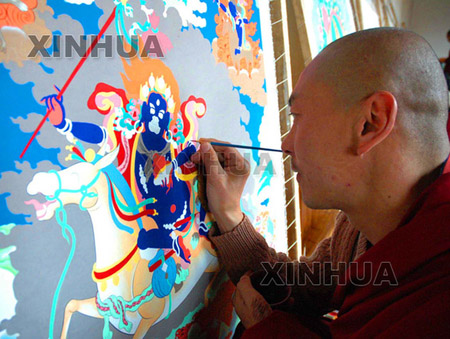 「艺术」班禅画师尼玛泽仁：用唐卡艺术展现西藏今昔