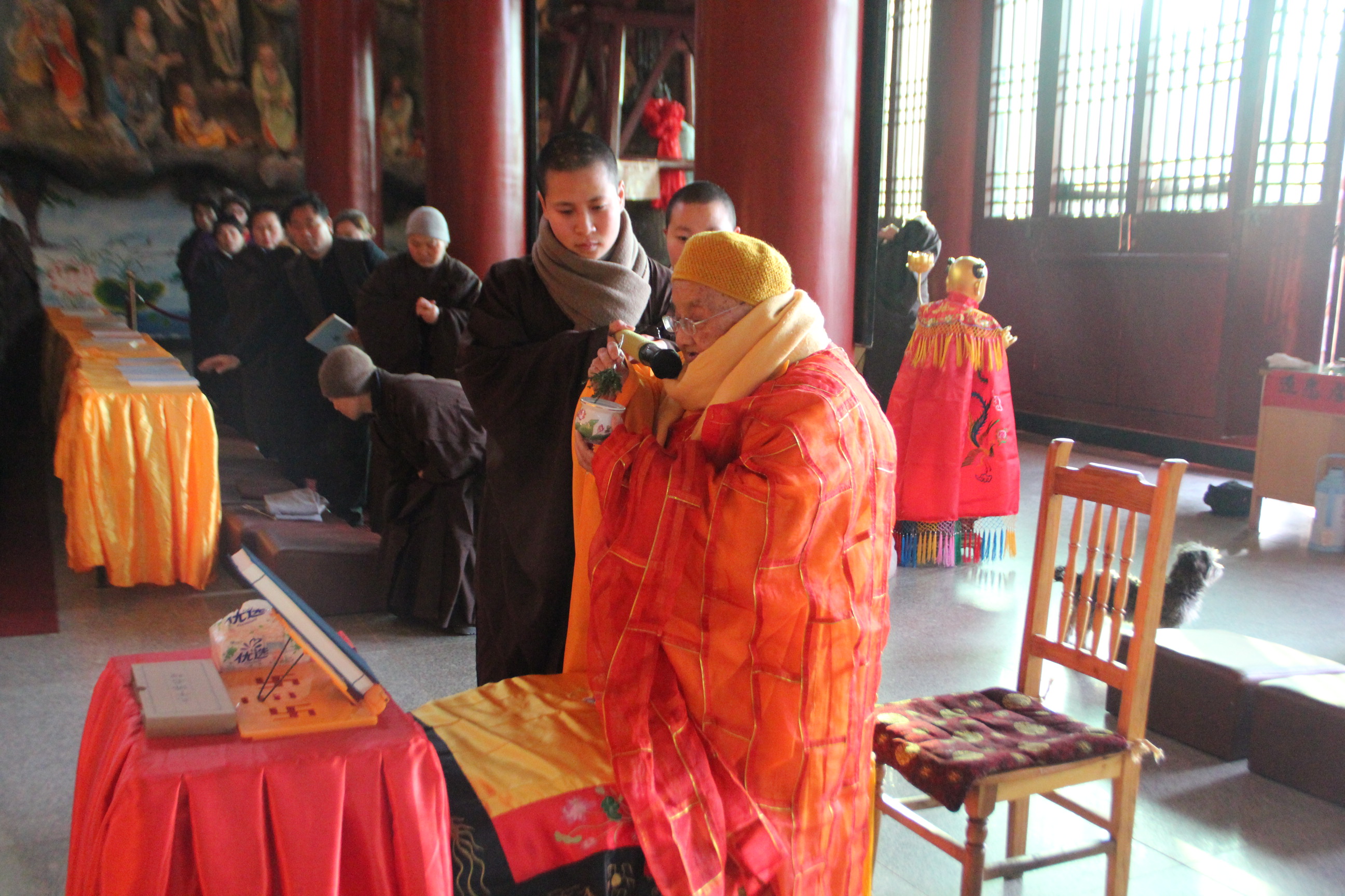 「佛教」江西大金山寺举行2014年三千佛名忏吉祥大法会