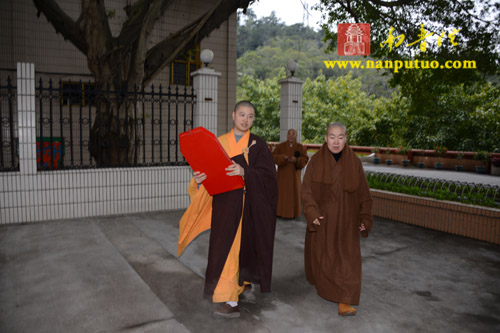 「南普陀寺」福建厦门南普陀寺、紫竹林寺举行甲午年请执仪式