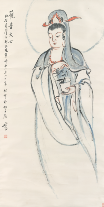 「佛像」禅画宗师·一代高僧-圆霖老和尚佛像系列免费结缘赠送