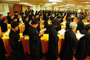 「法鼓山」全球以法相会 台湾法鼓山台南分院将诵七日《地藏经》