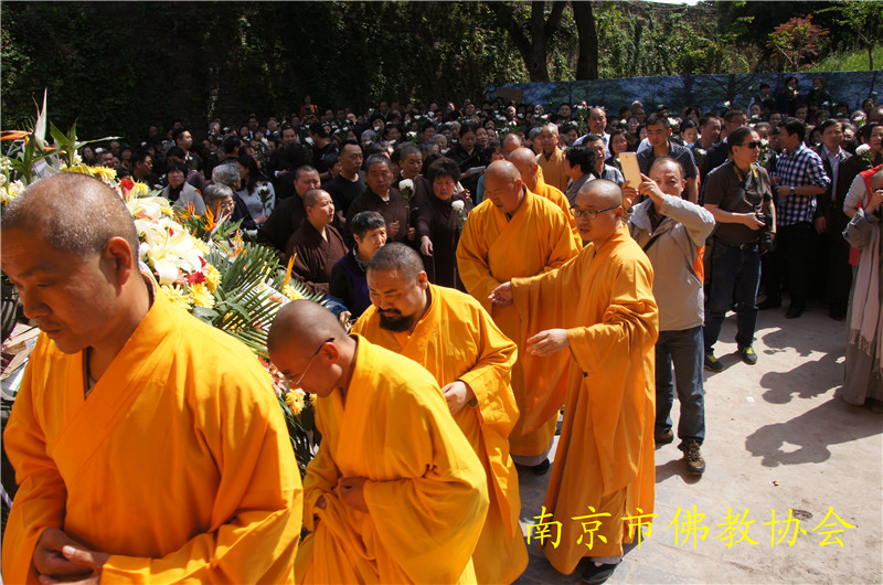 「佛教」吉慧长老追悼会在江苏南京玄奘寺举行