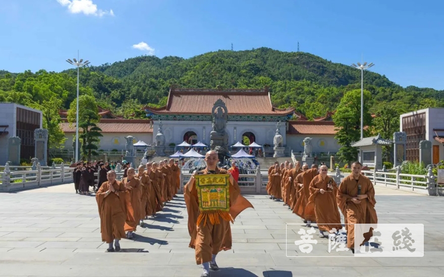 「佛教」恭迎观音菩萨成道日 珠海普陀寺举行系列法会