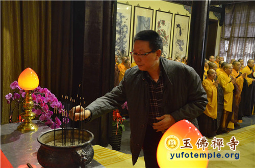 「真禅法师」上海玉佛禅寺举行真禅法师圆寂十八周年纪念法会