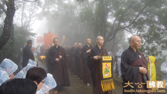 「佛教」永惺老和尚圆寂荼毘法会于香港大屿山宝莲禅寺举行
