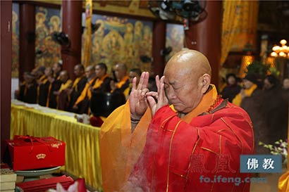 「弘法寺」广东深圳弘法寺举行首届迎新春供佛斋天祈福法会