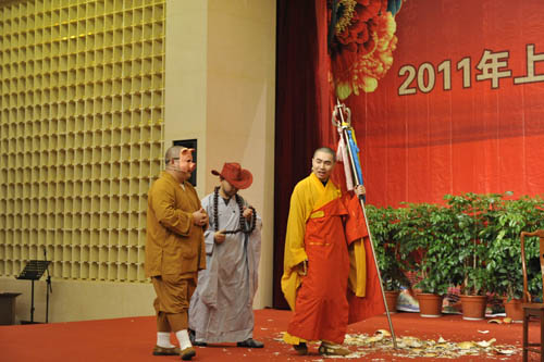 「茶话会」玉佛寺举行2011年“迎中秋、庆国庆”茶话会 「茶话会」玉佛寺举行2011年“迎中秋、庆国庆”茶话会