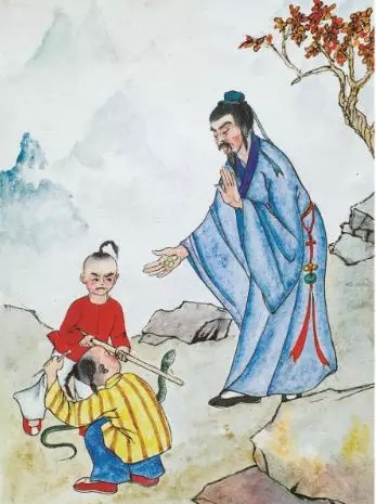 「孙思邈」龙王为感激救子之恩，赠送玉笈药方
