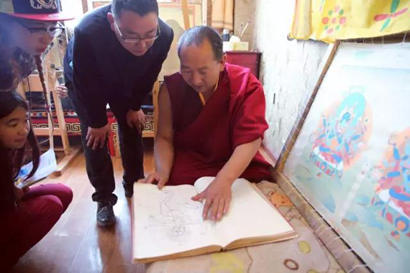 「唐卡」绝世罕见：西藏竟有一所“画”出来的学校