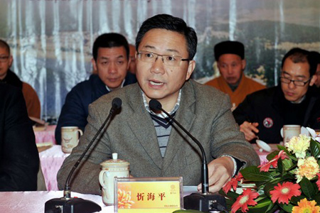 「佛教」浙江普陀山佛教协会2012年年终总结大会隆重开幕